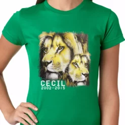Bewild Cecil The Lion Tribute Shirt Ladies T-shirt Cool Funny & Offensive