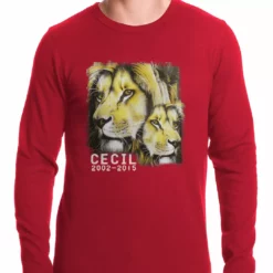 Bewild Cecil The Lion Tribute Shirt Thermal Shirt