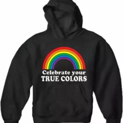 Bewild Celebrate Your True Colors Adult Hoodie