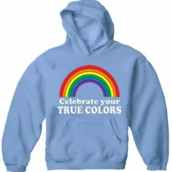 Bewild Celebrate Your True Colors Adult Hoodie