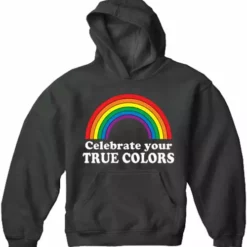 Bewild Celebrate Your True Colors Adult Hoodie