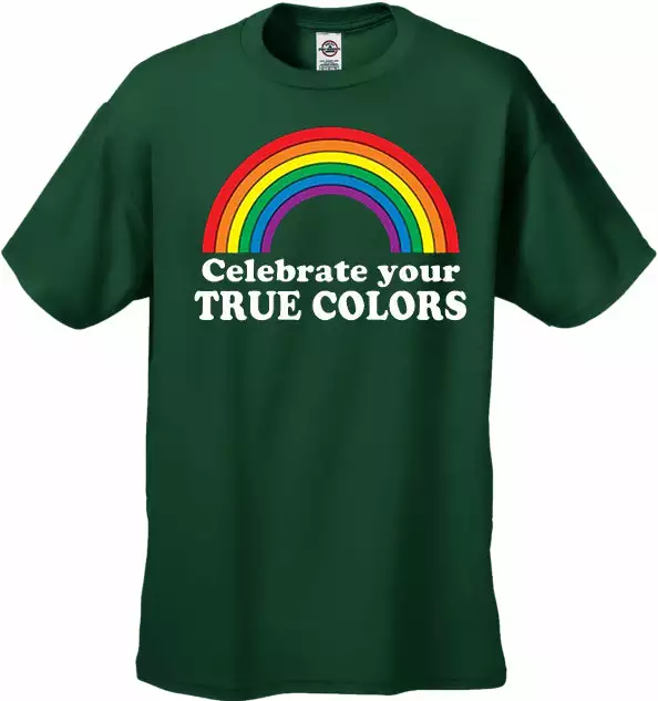 Bewild Celebrate Your True Colors Men's T-Shirt 6 Bewild Celebrate Your True Colors Men's T-Shirt