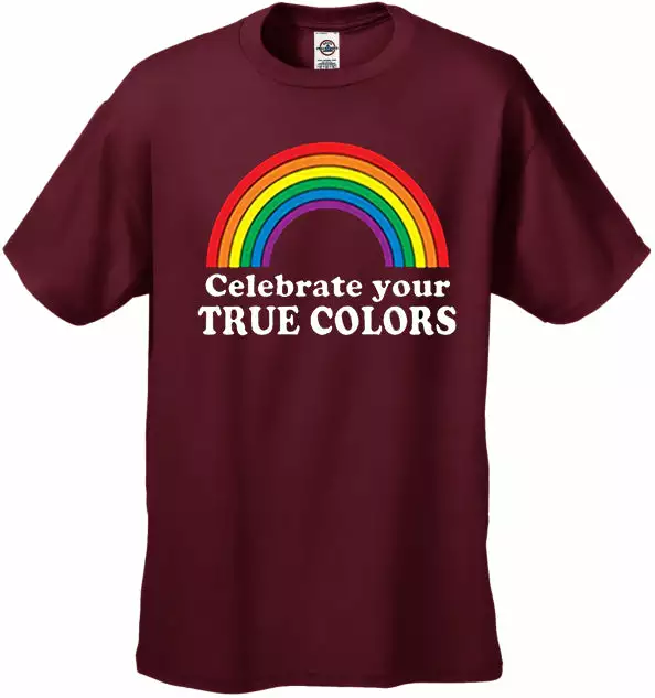 Bewild Celebrate Your True Colors Men's T-Shirt 11 Bewild Celebrate Your True Colors Men's T-Shirt
