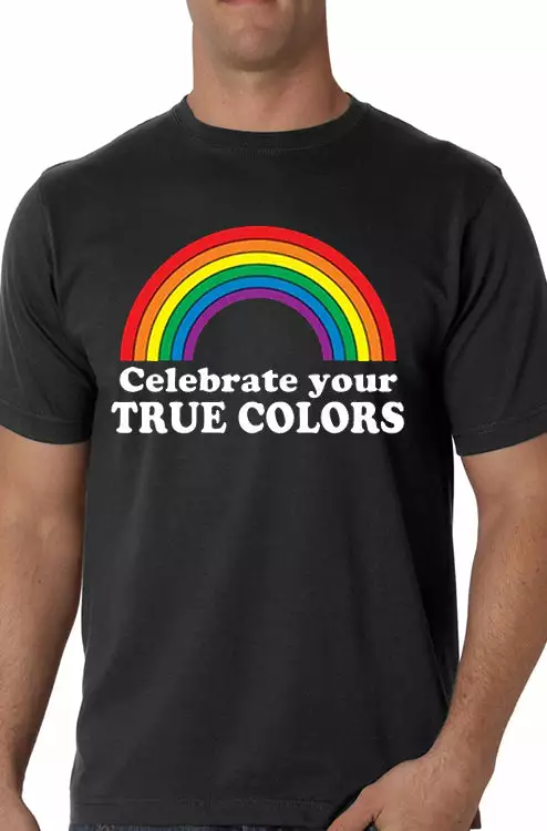 Bewild Celebrate Your True Colors Men's T-Shirt 12 Bewild Celebrate Your True Colors Men's T-Shirt