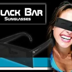 Bewild Censored! Black Bar Sunglasses 25 Bewild Censored! Black Bar Sunglasses