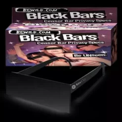 Bewild Censored! Black Bar Sunglasses 21 Bewild Censored! Black Bar Sunglasses
