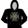 Bewild Chain Skull Cross Hoodie 2 Bewild Chain Skull Cross Hoodie