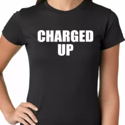 Bewild Charged Up Hip Hop Meek Diss Ladies T-shirt Hip-Hop Inspired Clothing