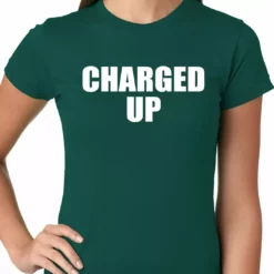 Bewild Charged Up Hip Hop Meek Diss Ladies T-shirt Hip-Hop Inspired Clothing