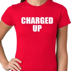 Bewild Charged Up Hip Hop Meek Diss Ladies T-shirt Hip-Hop Inspired Clothing