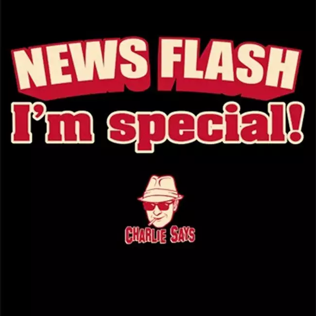 Bewild Charlie Says - News Flash I'm Special! Hoodie 9 Bewild Charlie Says - News Flash I'm Special! Hoodie