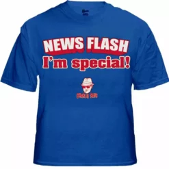 Bewild Famous Quotes And Sayings Charlie Says - News Flash I'm Special! T-Shirt