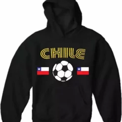 Bewild Nationality & Ethnic Chile International Soccer Hoodie