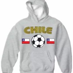 Bewild Nationality & Ethnic Chile International Soccer Hoodie