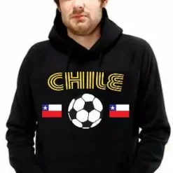 Bewild Nationality & Ethnic Chile International Soccer Hoodie