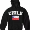 Bewild Chile Vintage Flag International Hoodie Nationality & Ethnic