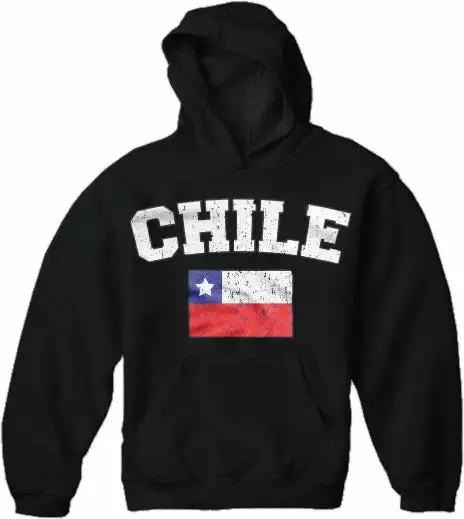 Bewild Chile Vintage Flag International Hoodie Nationality & Ethnic 4 Bewild Chile Vintage Flag International Hoodie Nationality & Ethnic