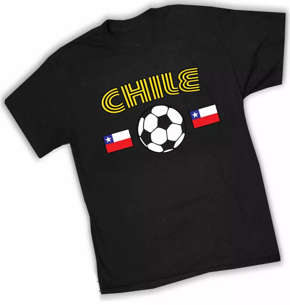 Bewild Nationality & Ethnic Chile World Cup Soccer T-Shirt 5 Bewild Nationality & Ethnic Chile World Cup Soccer T-Shirt