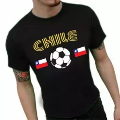 Bewild Nationality & Ethnic Chile World Cup Soccer T-Shirt 17 Bewild Nationality & Ethnic Chile World Cup Soccer T-Shirt