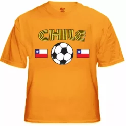 Bewild Nationality & Ethnic Chile World Cup Soccer T-Shirt 18 Bewild Nationality & Ethnic Chile World Cup Soccer T-Shirt
