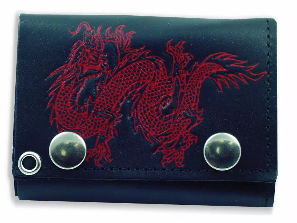 Bewild Chinese Dragon Genuine Leather Chain Wallet Wallets & Chains 4 Bewild Chinese Dragon Genuine Leather Chain Wallet Wallets & Chains