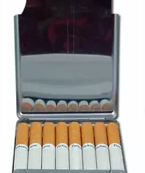 Bewild Cigarette Cases Cigarette Case With Cigarette Lighter (For Regular Size Only)