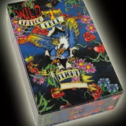 Bewild Tattoo Style Cigarette Box (For Regular Size Cigarettes)