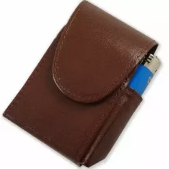 Bewild Cigarette Cases Cigarette Pouch With Lighter Holder (For Regular Size Only)