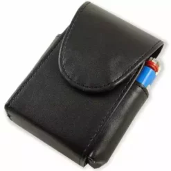 Bewild Cigarette Cases Cigarette Pouch With Lighter Holder (For Regular Size Only)