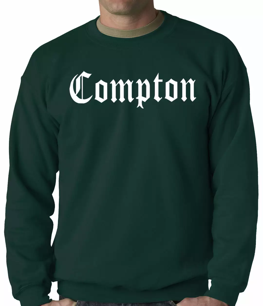 Bewild Hip-Hop Inspired Clothing City Of Compton, California Adult Crewneck 4 Bewild Hip-Hop Inspired Clothing City Of Compton, California Adult Crewneck