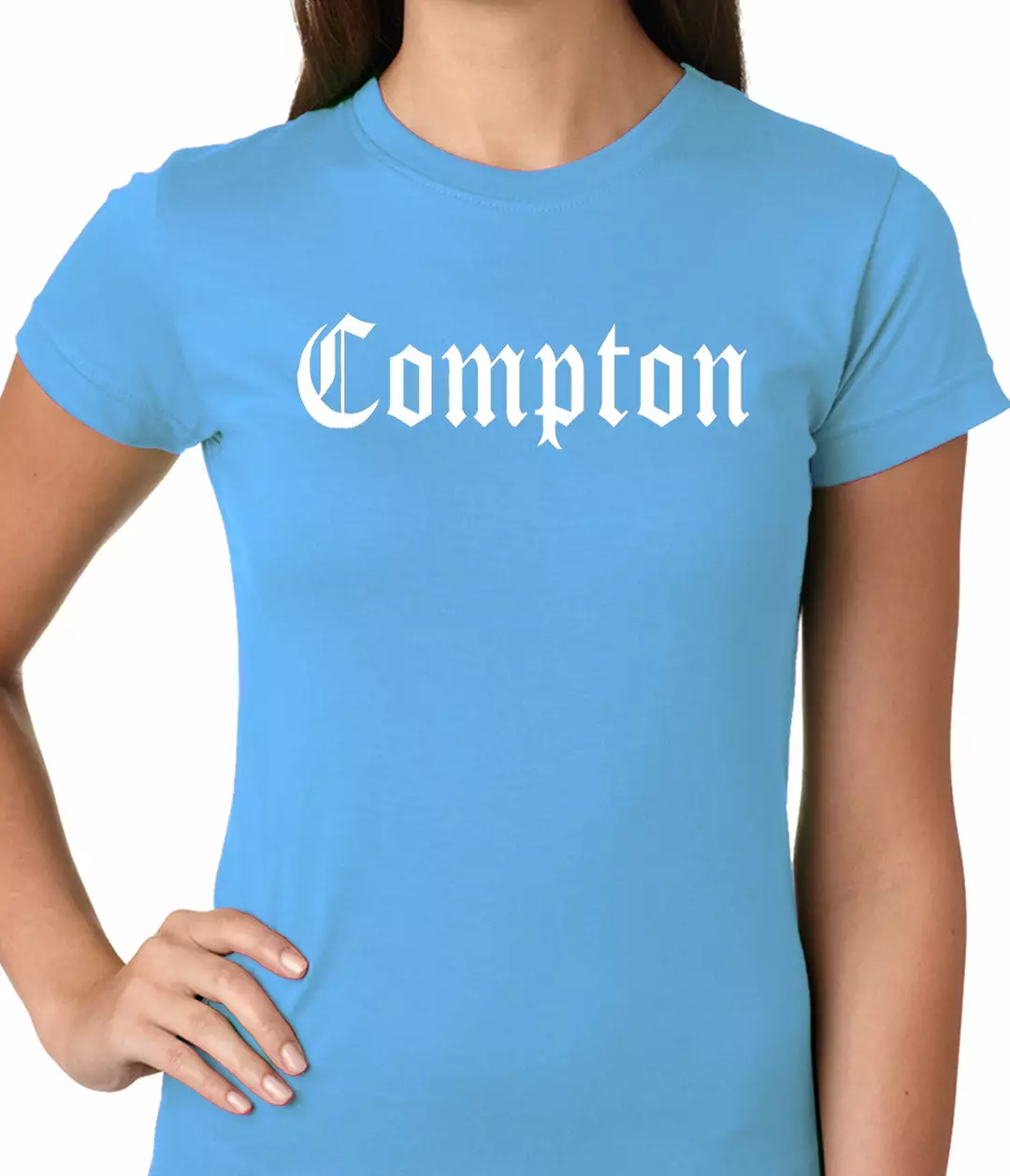 Bewild City Of Compton, California Ladies T-shirt 8 Bewild City Of Compton, California Ladies T-shirt