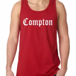 Bewild City Of Compton, California Tank Top Hip-Hop Inspired Clothing