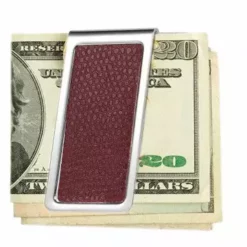 Bewild Classic Brown Leather Money Clip