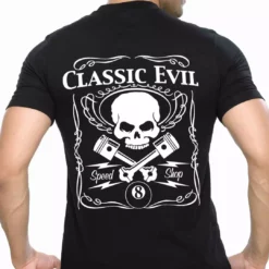 Bewild Classic Evil Biker Mens T-shirt