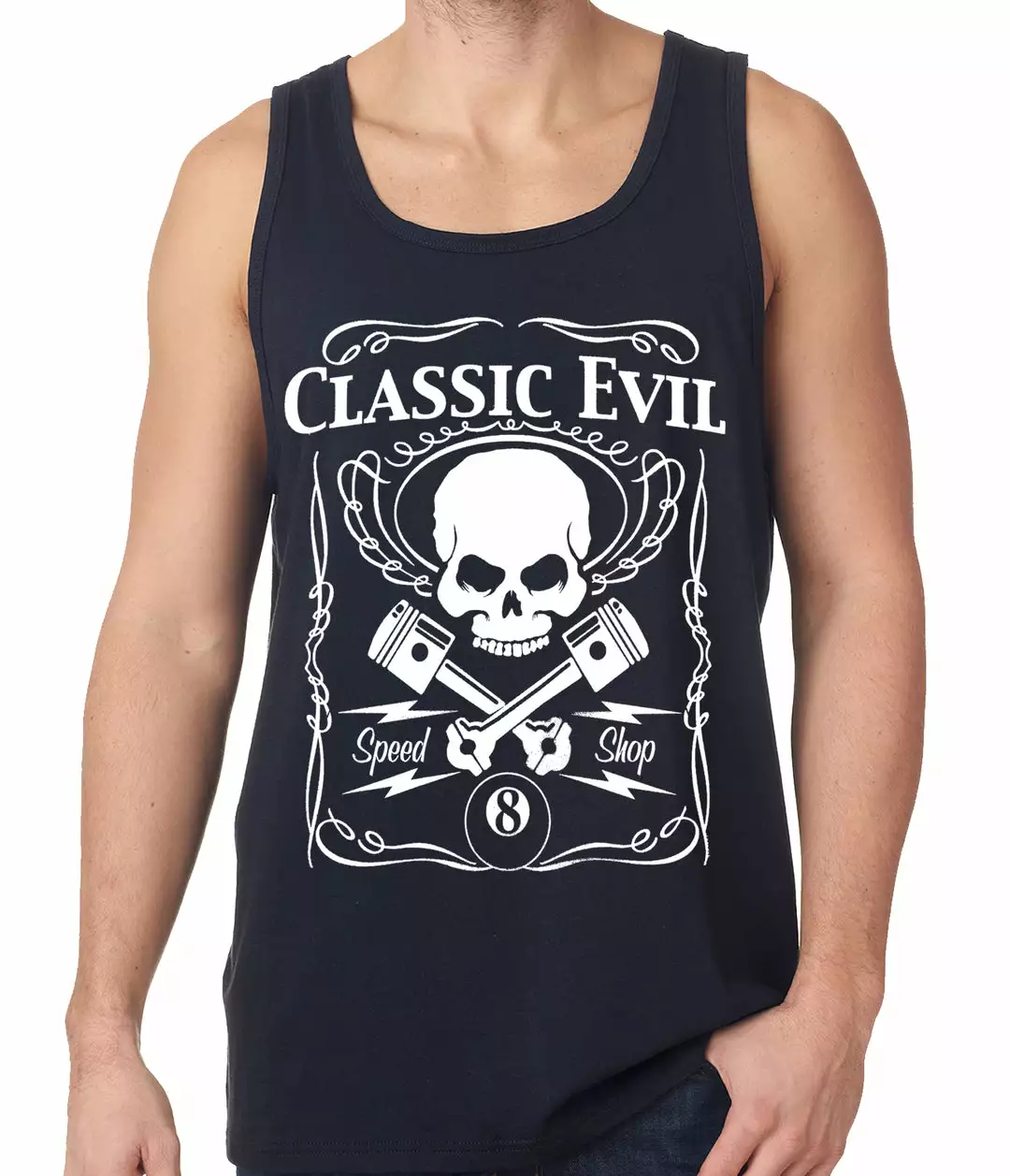 Bewild Classic Evil Biker Tank Top Biker Style 6 Bewild Classic Evil Biker Tank Top Biker Style