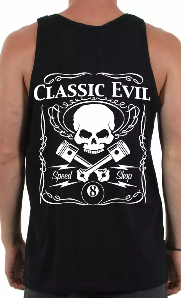 Bewild Classic Evil Biker Tank Top Biker Style 4 Bewild Classic Evil Biker Tank Top Biker Style