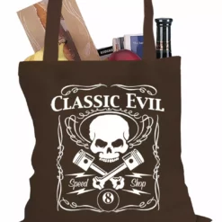 Bewild Classic Evil Biker Tote Bag Biker Style 13 Bewild Classic Evil Biker Tote Bag Biker Style