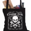 Bewild Classic Evil Biker Tote Bag Biker Style