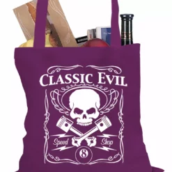Bewild Classic Evil Biker Tote Bag Biker Style 16 Bewild Classic Evil Biker Tote Bag Biker Style