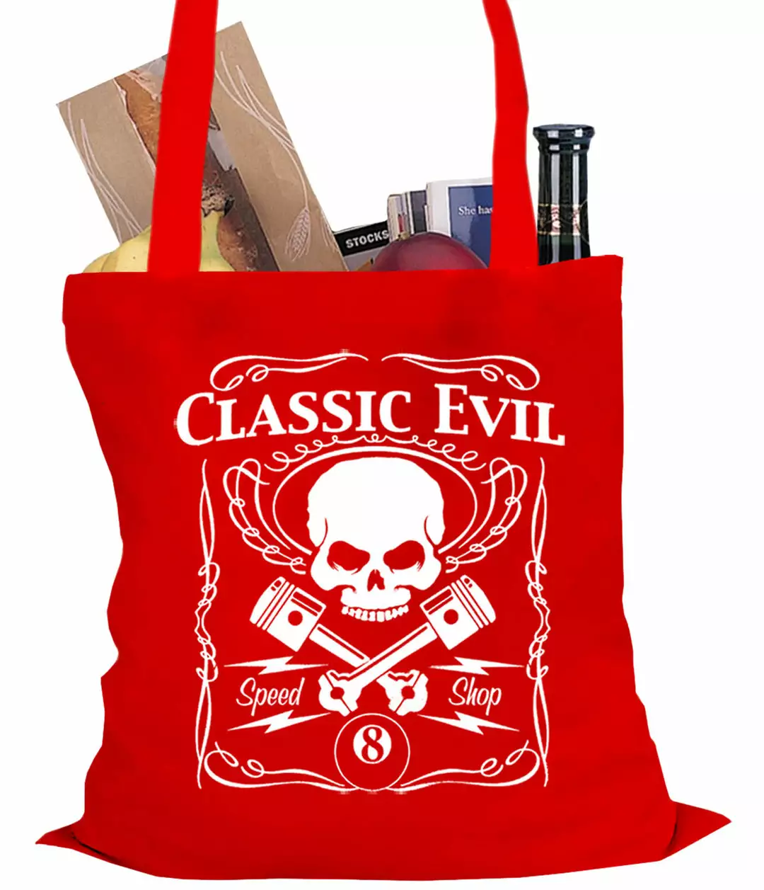 Bewild Classic Evil Biker Tote Bag Biker Style 9 Bewild Classic Evil Biker Tote Bag Biker Style