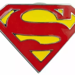 Bewild Classic Superman Belt Buckle With FREE Leather Belt Belt Buckles