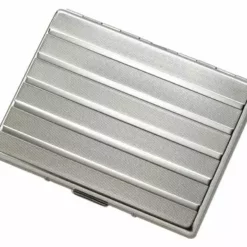 Bewild Classy Chrome Cigarette Case (For Regular Size & 100's) Cigarette Cases