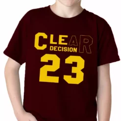 Bewild CLEar Decision #23 Lebron Cleveland Kid's T-Shirt