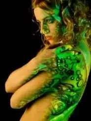 Bewild Glow & Black Light Paint Clear Neon :: Magic Invisible UV Brush On Paint