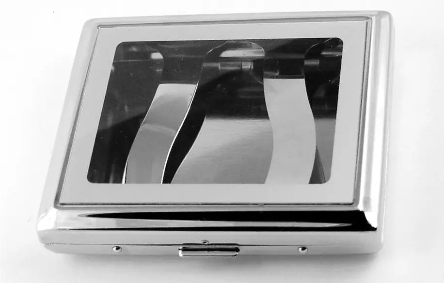 Bewild Clear See Thru Window Cigarette Case (For Regular Size Only) 5 Bewild Clear See Thru Window Cigarette Case (For Regular Size Only)