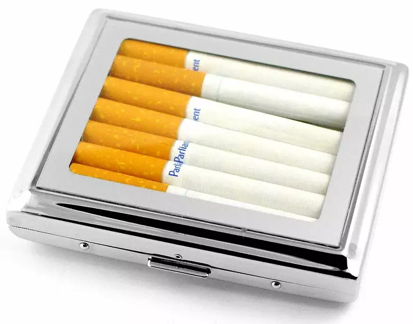 Bewild Clear See Thru Window Cigarette Case (For Regular Size Only) 3 Bewild Clear See Thru Window Cigarette Case (For Regular Size Only)