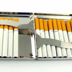 Bewild Clear See Thru Window Cigarette Case (For Regular Size Only)