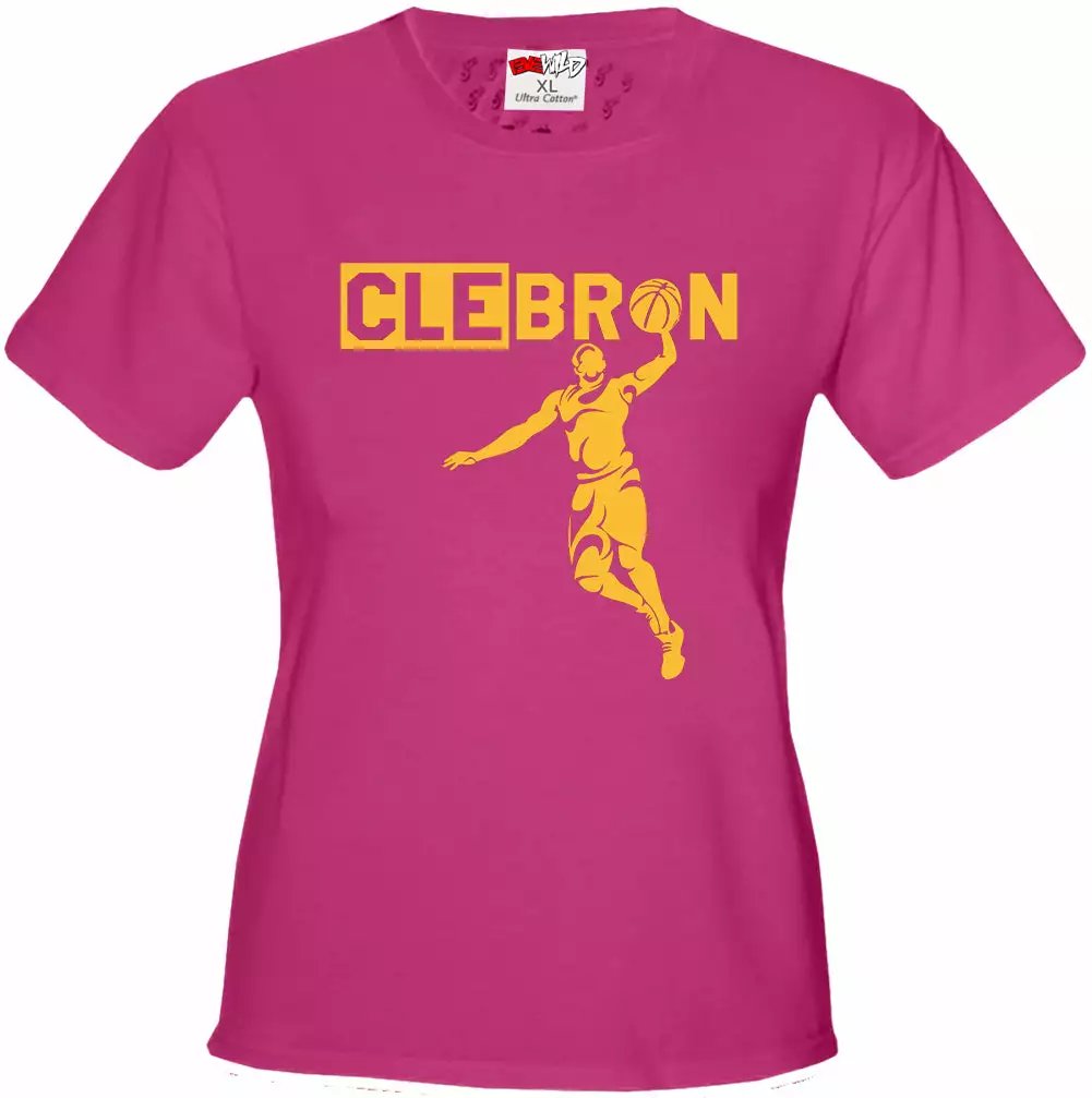 Bewild Sport Inspiration CLEBRON Cleveland Lebron Girls T-Shirt 7 Bewild Sport Inspiration CLEBRON Cleveland Lebron Girls T-Shirt