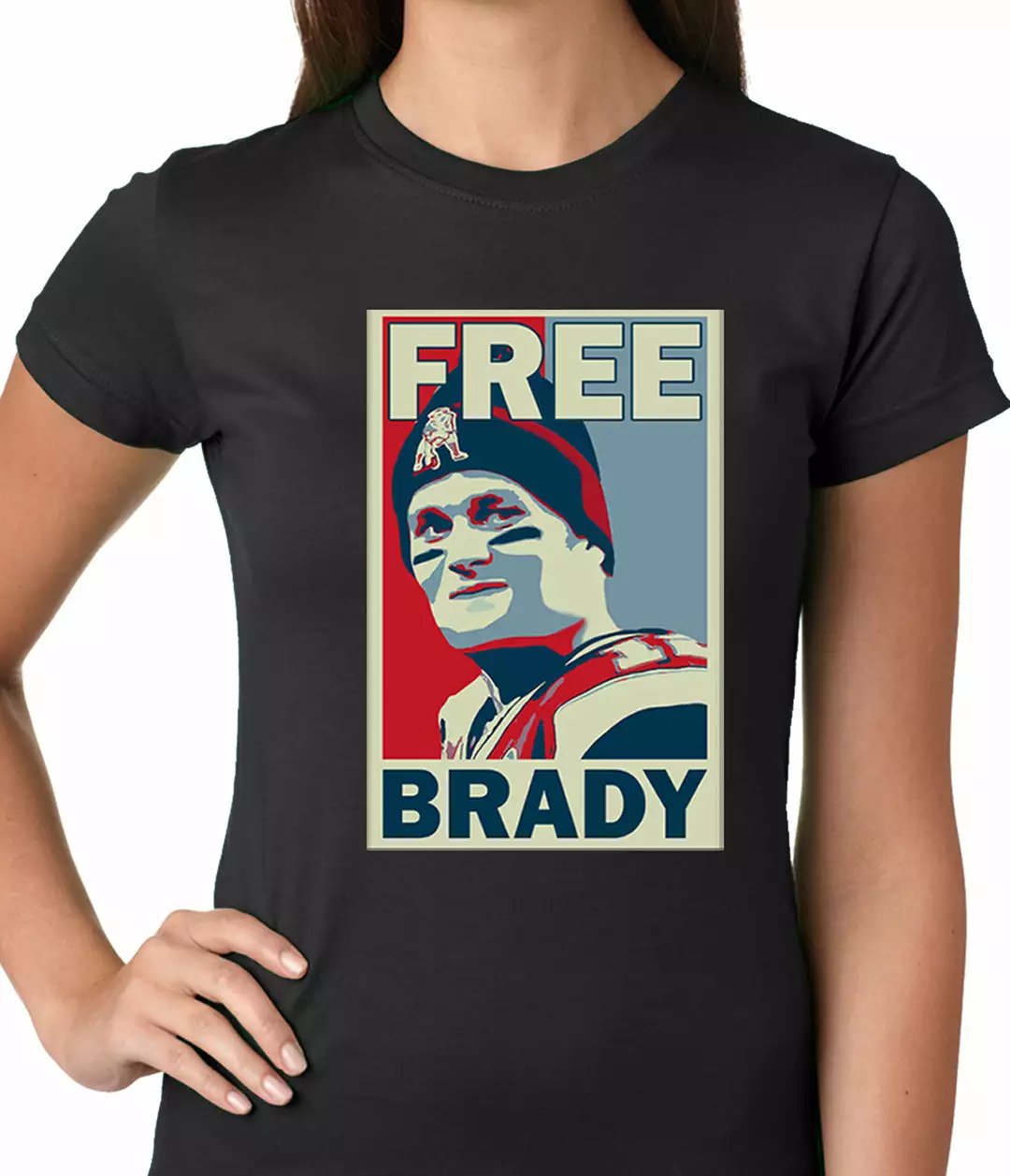 Bewild Sport Inspiration Color Free Brady Deflategate Football Ladies T-shirt 3 Bewild Sport Inspiration Color Free Brady Deflategate Football Ladies T-shirt