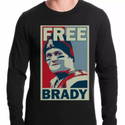 Bewild Color Free Brady Deflategate Football Thermal Shirt